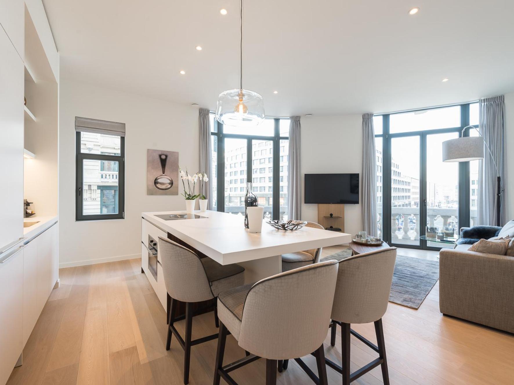 Modern Central 1Br Suite - 90 Sqm Brüssel Exterior foto