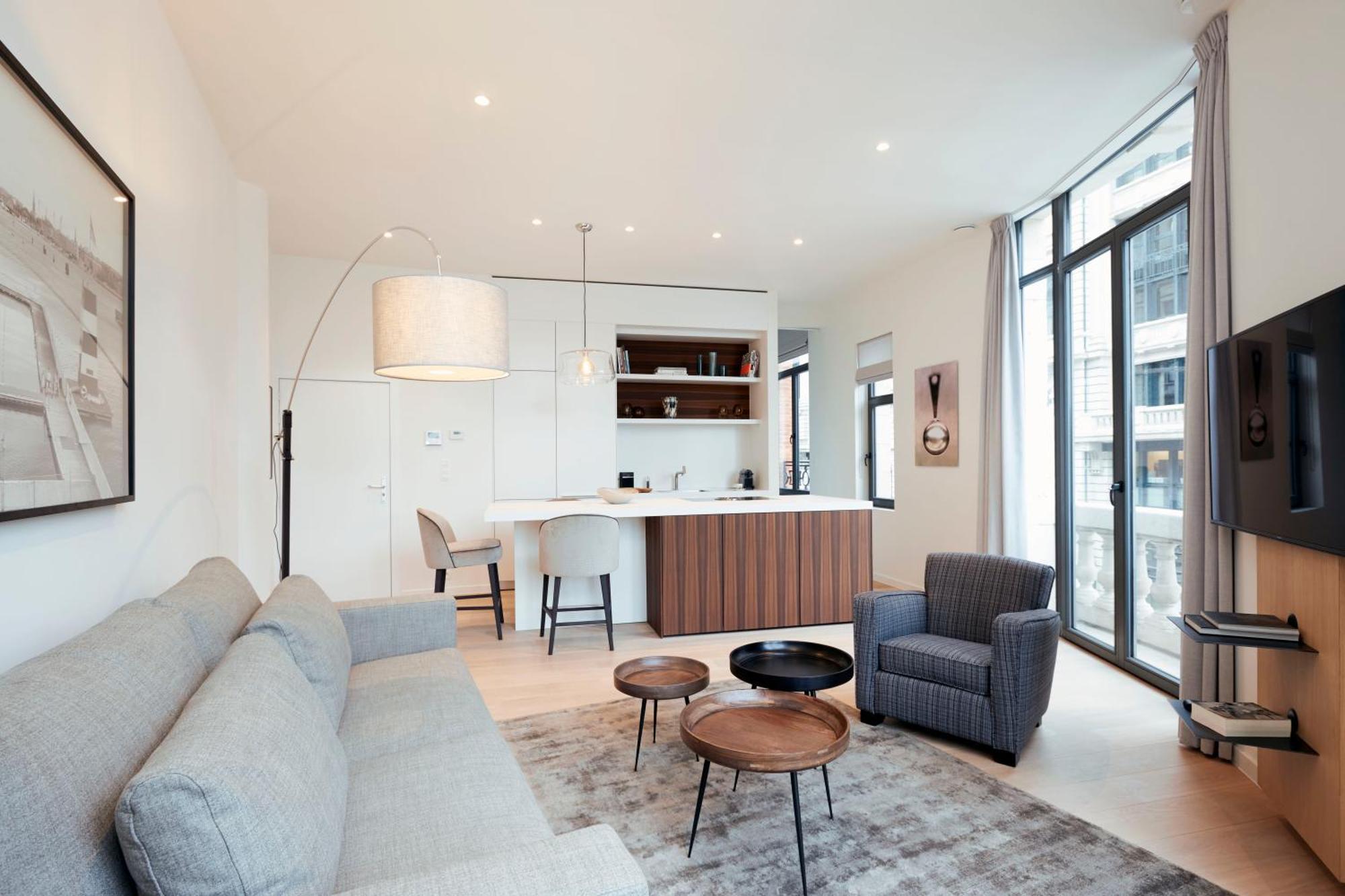 Modern Central 1Br Suite - 90 Sqm Brüssel Exterior foto